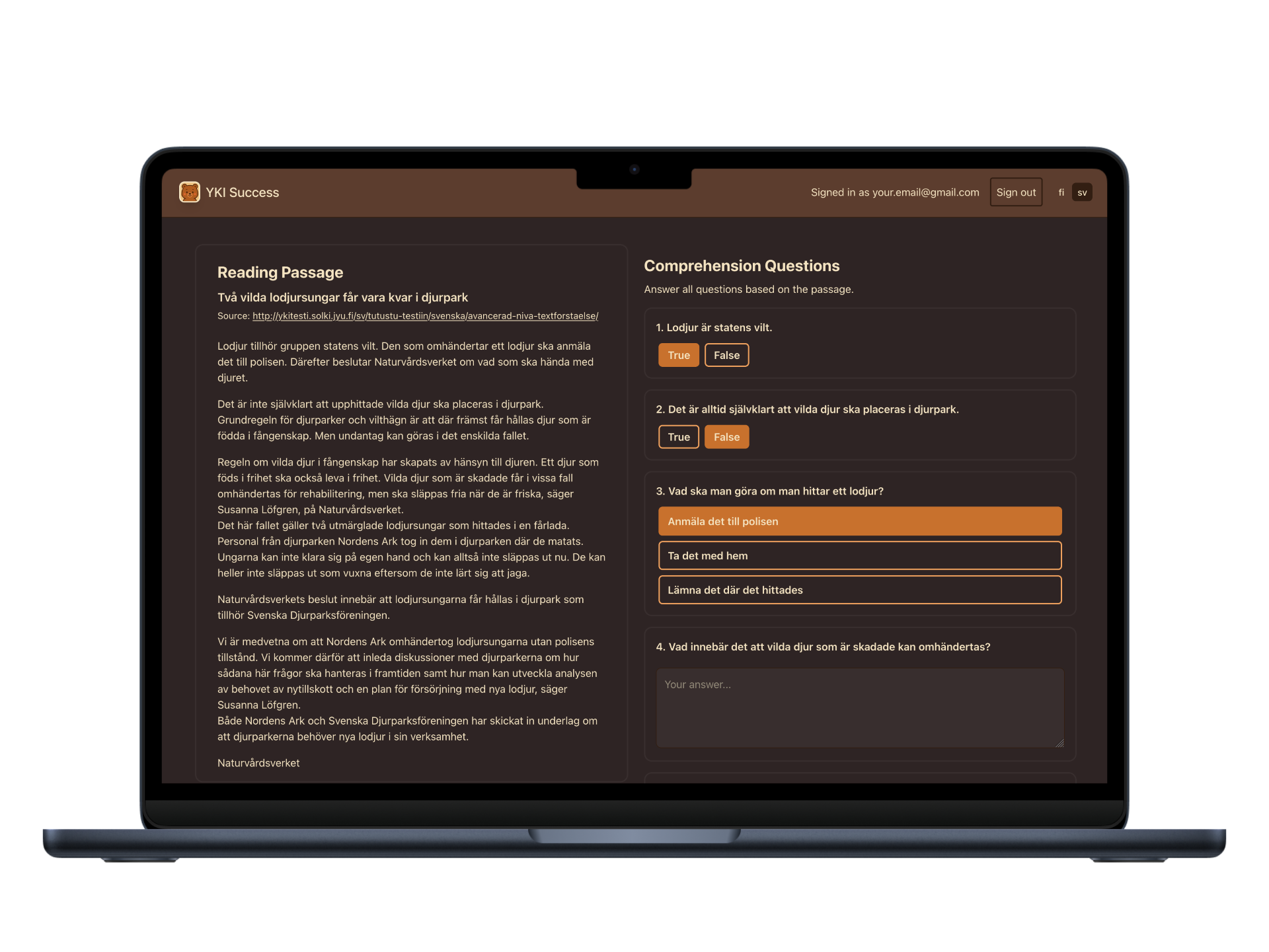 desktop app screenshot